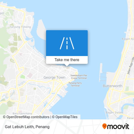 Gat Lebuh Leith map