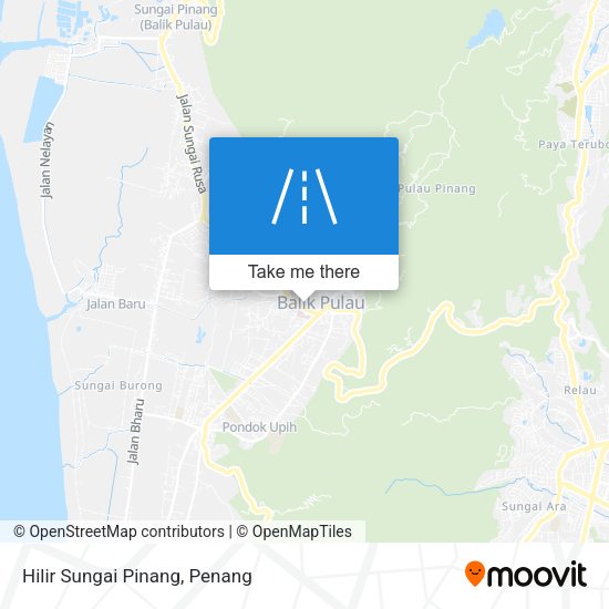 Peta Hilir Sungai Pinang