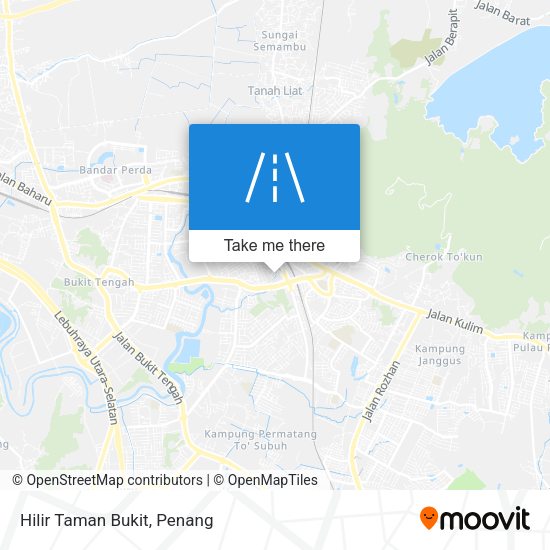 Peta Hilir Taman Bukit