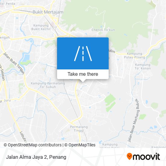 Peta Jalan Alma Jaya 2