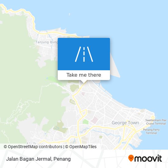 Peta Jalan Bagan Jermal