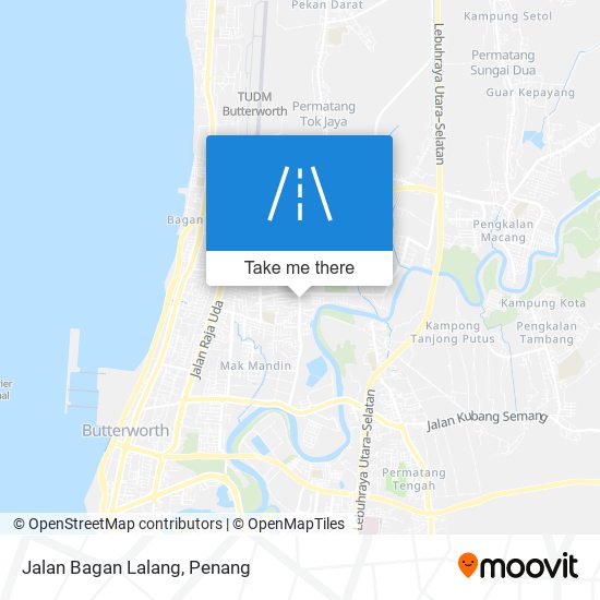 Peta Jalan Bagan Lalang