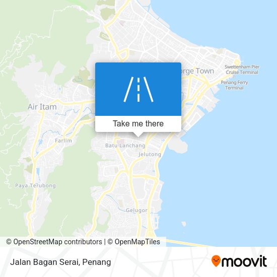 Peta Jalan Bagan Serai