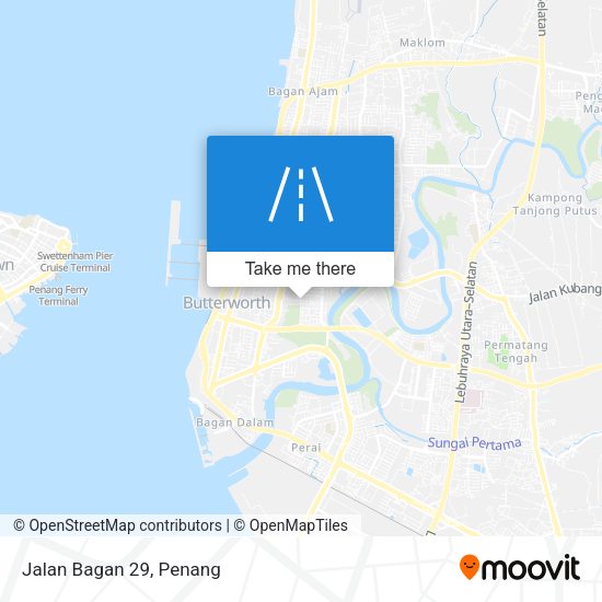 Peta Jalan Bagan 29