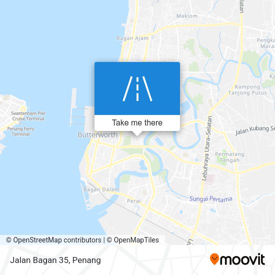 Peta Jalan Bagan 35