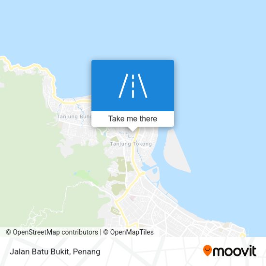 Peta Jalan Batu Bukit