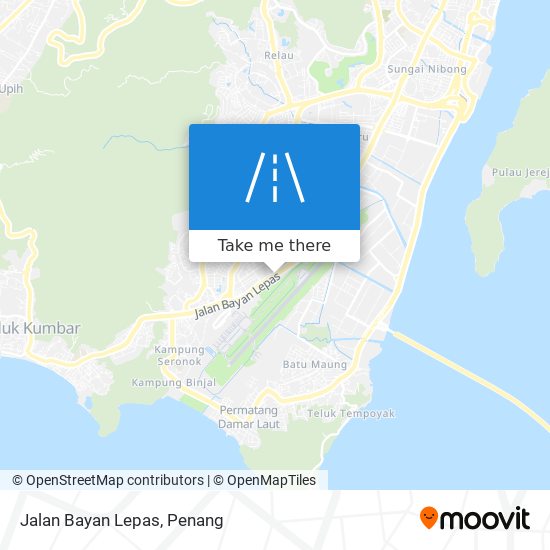 Jalan Bayan Lepas map