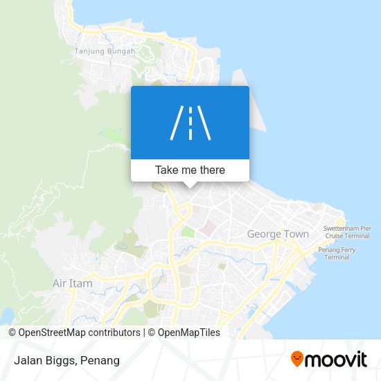 Jalan Biggs map