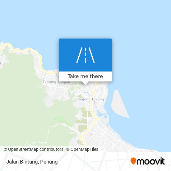 Jalan Bintang map