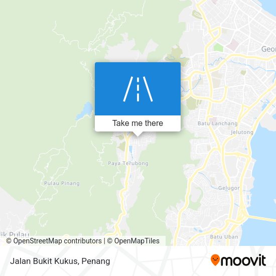 Peta Jalan Bukit Kukus