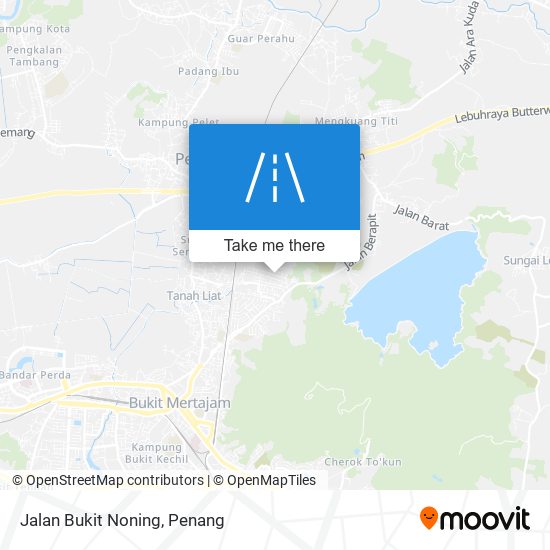 Peta Jalan Bukit Noning