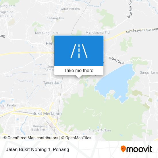 Peta Jalan Bukit Noning 1