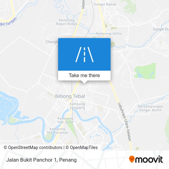 Jalan Bukit Panchor 1 map