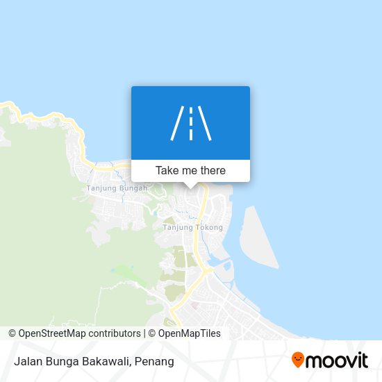 Peta Jalan Bunga Bakawali