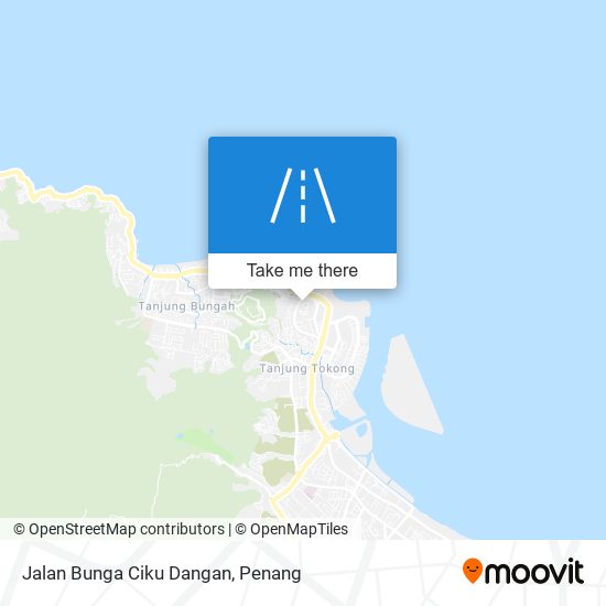 Jalan Bunga Ciku Dangan map