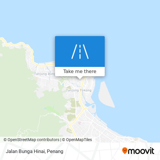 Peta Jalan Bunga Hinai