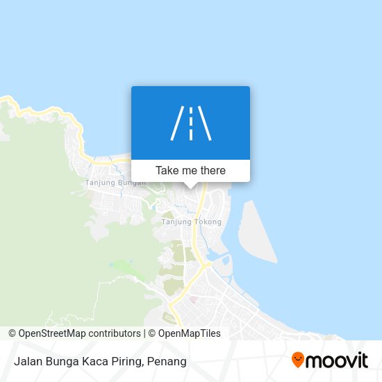 Peta Jalan Bunga Kaca Piring