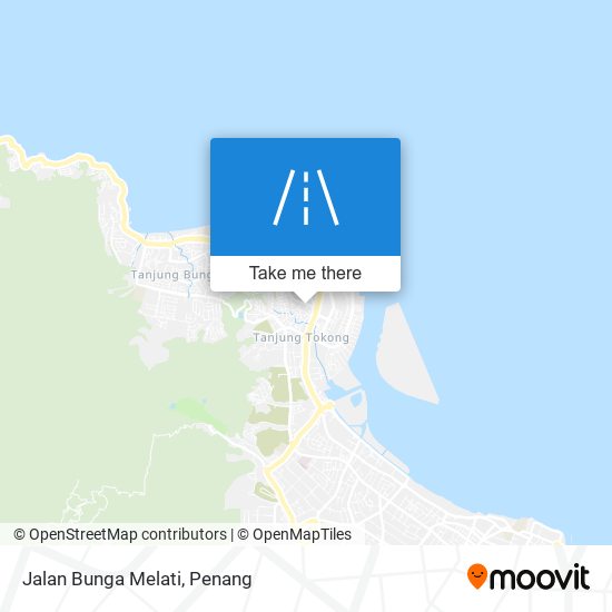 Peta Jalan Bunga Melati