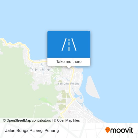 Peta Jalan Bunga Pisang