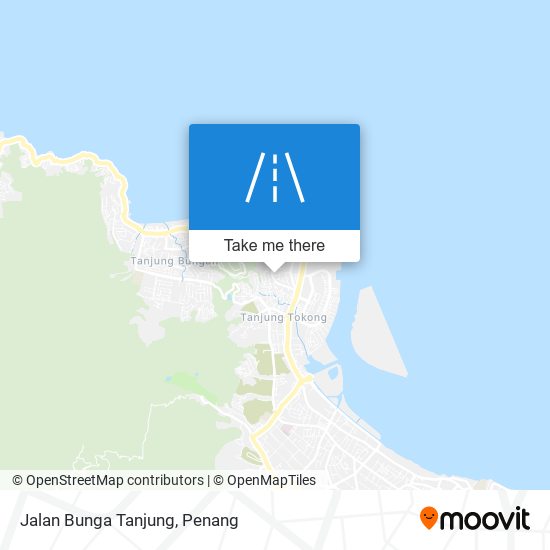 Peta Jalan Bunga Tanjung