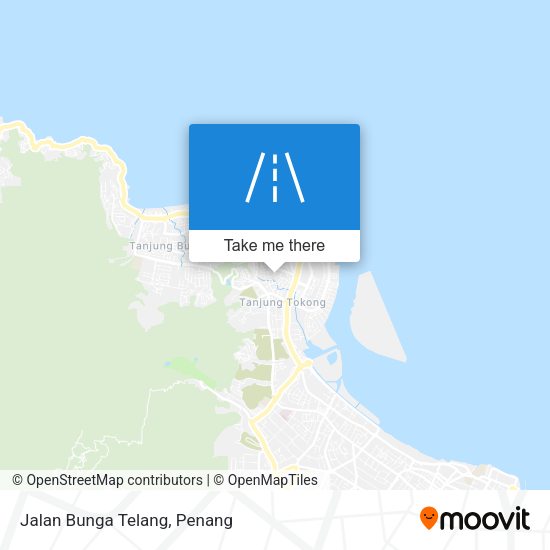 Peta Jalan Bunga Telang