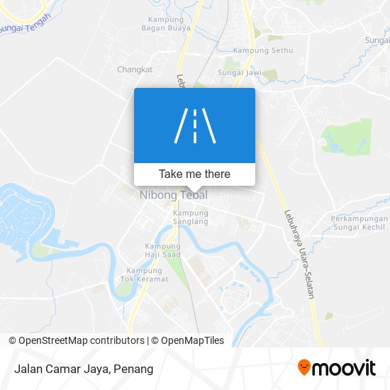 Peta Jalan Camar Jaya