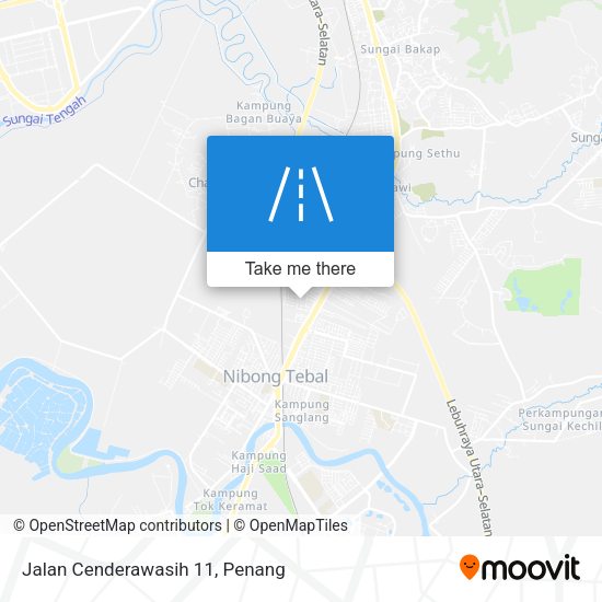 Peta Jalan Cenderawasih 11