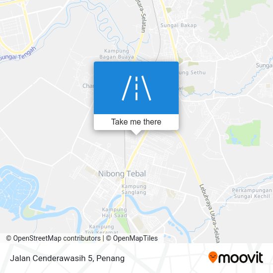 Peta Jalan Cenderawasih 5