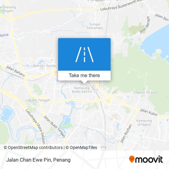 Peta Jalan Chan Ewe Pin