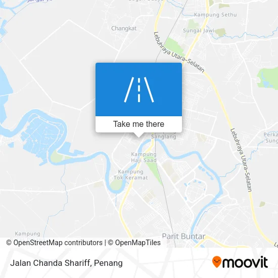 Jalan Chanda Shariff map