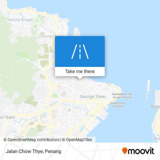 Peta Jalan Chow Thye