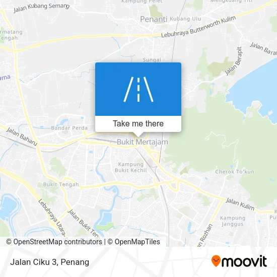 Jalan Ciku 3 map