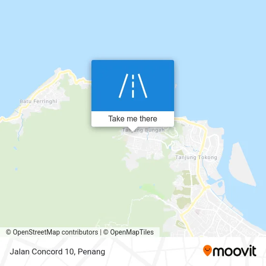 Jalan Concord 10 map