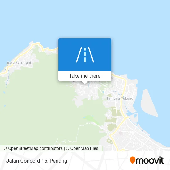 Jalan Concord 15 map