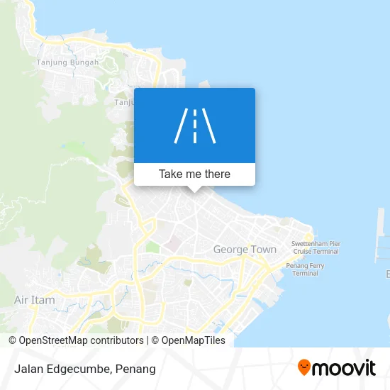 Jalan Edgecumbe map