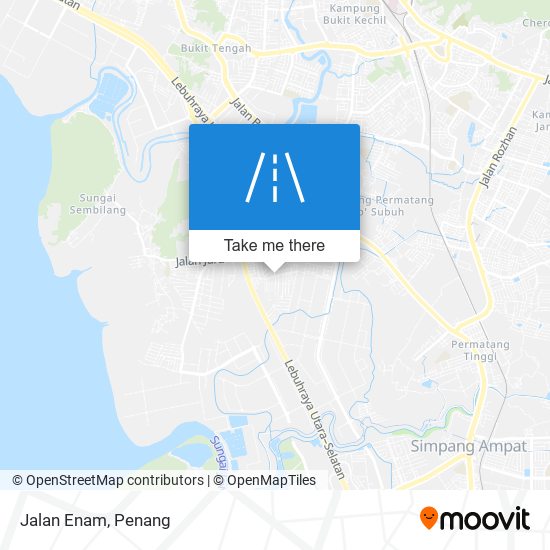 Jalan Enam map