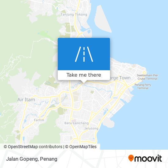 Peta Jalan Gopeng