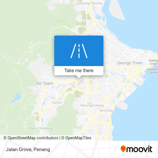 Jalan Grove map