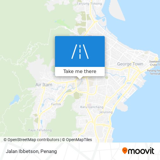 Jalan Ibbetson map