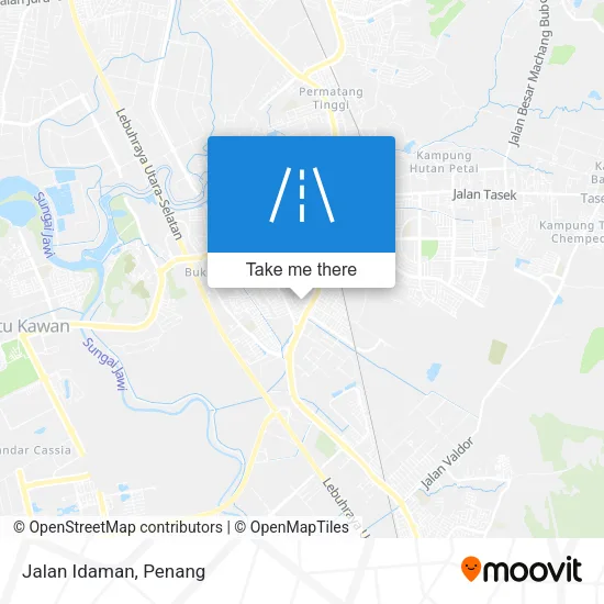 Jalan Idaman map