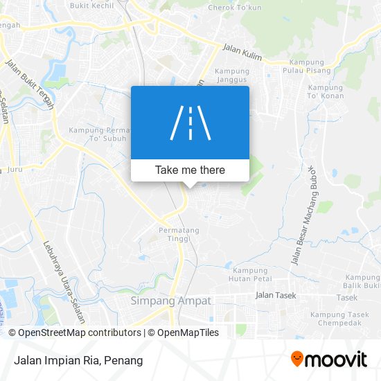 Jalan Impian Ria map