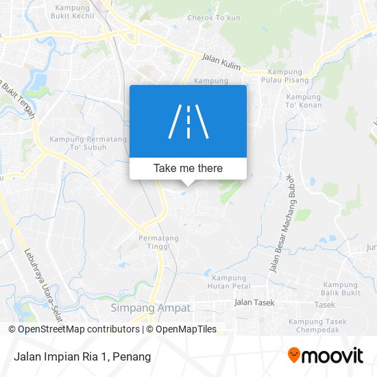 Jalan Impian Ria 1 map