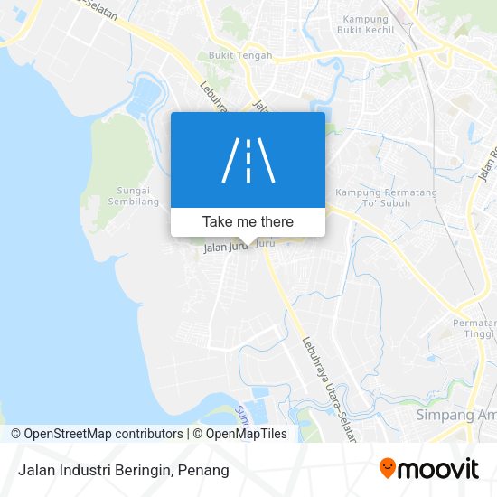 Peta Jalan Industri Beringin