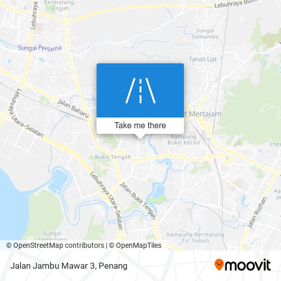 Jalan Jambu Mawar 3 map