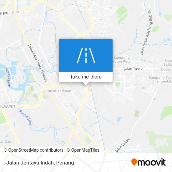 Jalan Jentayu Indah map