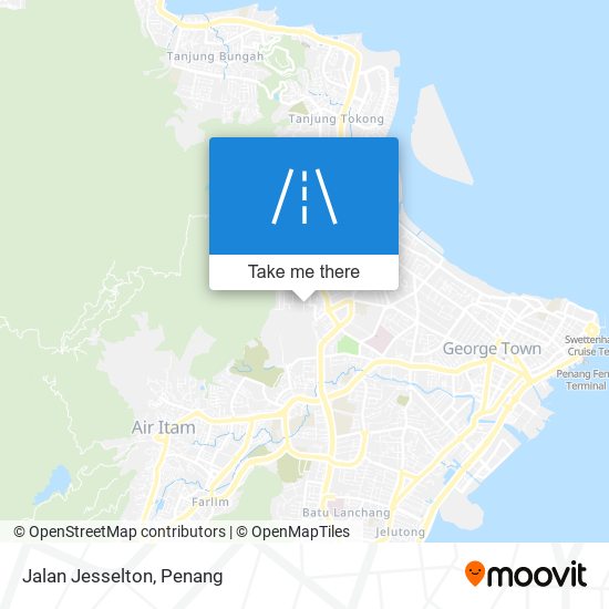 Peta Jalan Jesselton