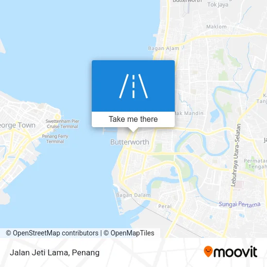 Jalan Jeti Lama map