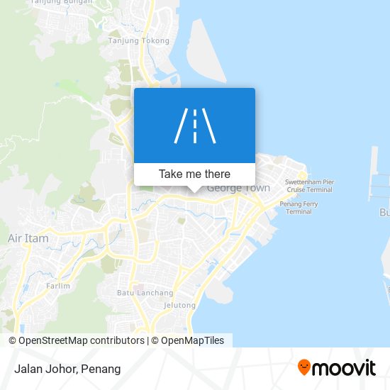 Peta Jalan Johor
