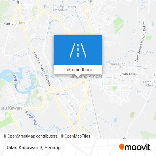Jalan Kasawari 3 map