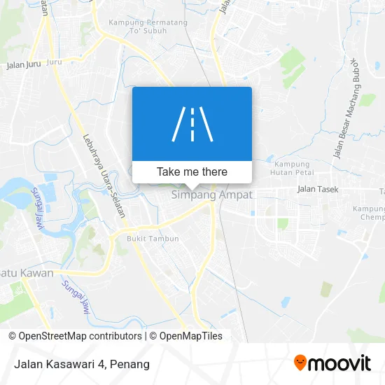 Jalan Kasawari 4 map